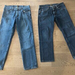 Lee Jeans Mens lightly used (2) pairs of pants